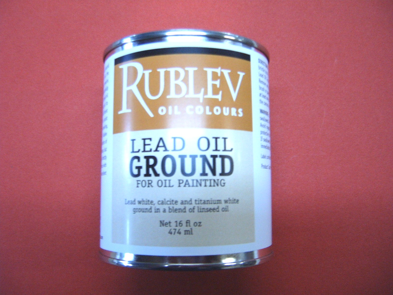Rublev Colours Lead Oil Ground